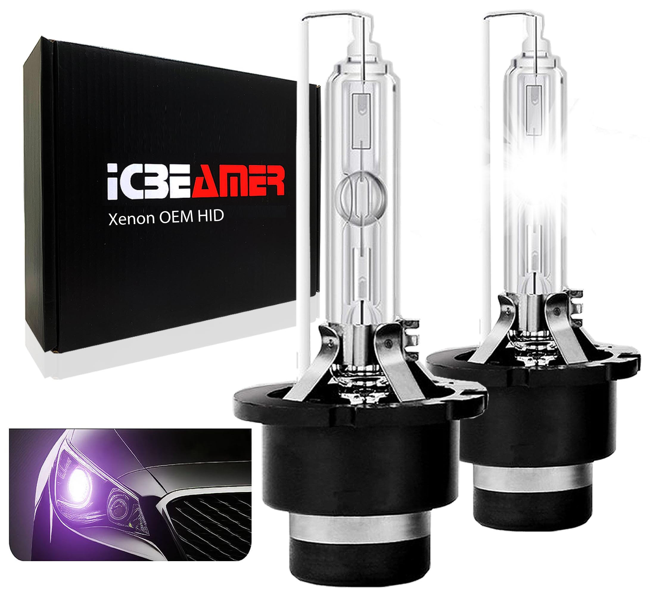 Amazon.com: ICBEAMER 12000K D4R D4C D4S Xenon HID | Direct